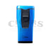 Colibri Monaco Metallic Triple Jet Flame Lighter Blue