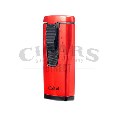 Colibri Monaco Metallic Triple Jet Flame Lighter Side Angle