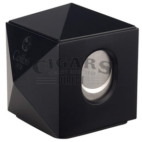 Colibri Quasar Black Desktop Cigar Cutter Facing Right