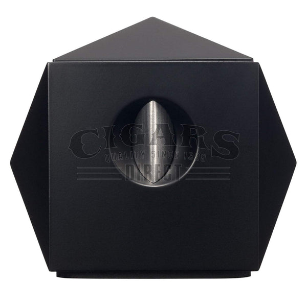 Colibri Quasar Black Desktop Cigar Cutter V-Cut Closed