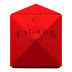 Colibri Quasar Red Desktop Cigar Cutter Front