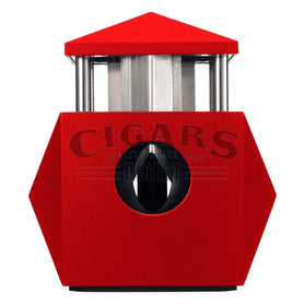 Colibri Quasar Red Desktop Cigar Cutter V-Cut Open
