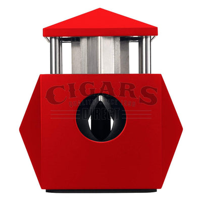 Colibri Quasar Red Desktop Cigar Cutter V-Cut Open