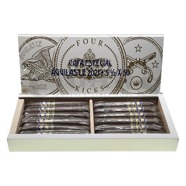 Crowned Heads Four Kicks Capa Especial Aguilas Limited Edition 2021 Figurado Open Box