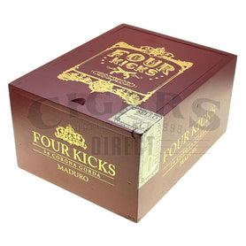 Crowned Heads Four Kicks Maduro Corona Gorda Closed Box