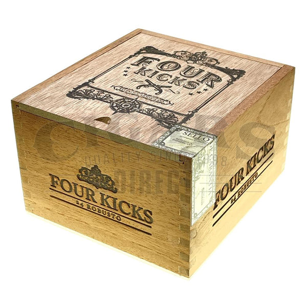 Crowned Heads Four Kicks Robusto Closed Box