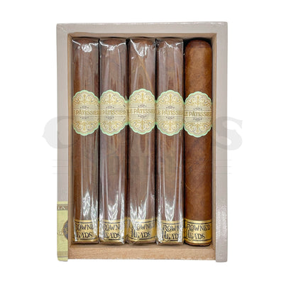 Crowned Heads Le Patissier Canonazo Double Robusto Open Box