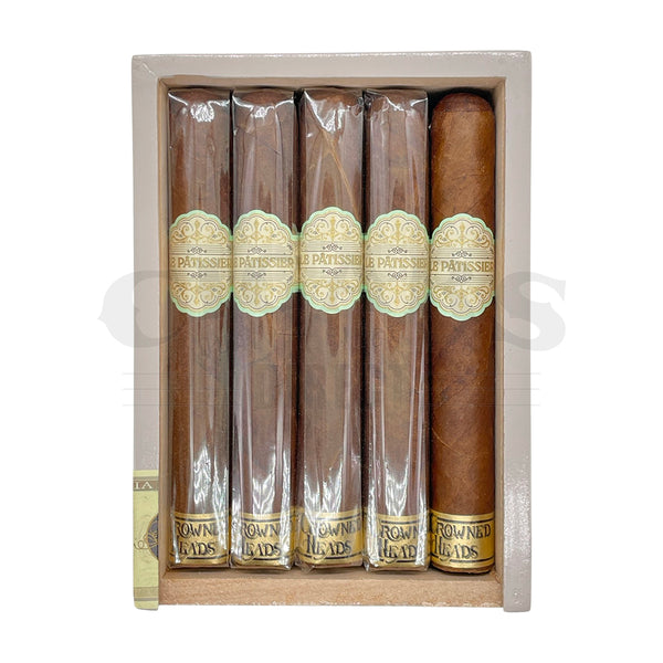 Crowned Heads Le Patissier Canonazo Double Robusto Open Box