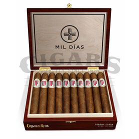 Crowned Heads Mil Dias Corona Gorda Box Open