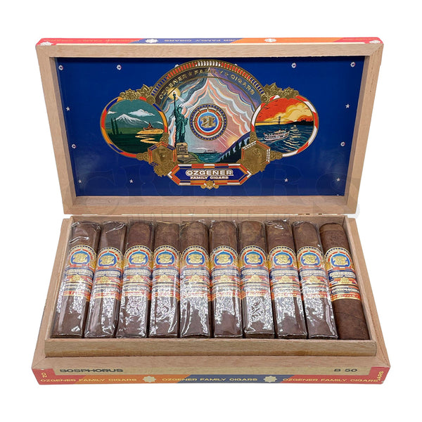 Crowned Heads Ozgener Bosphorus B50 Short Robusto Open Box