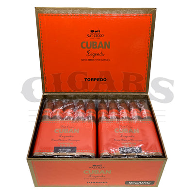 Cuban Legends Torpedo Maduro Open Box