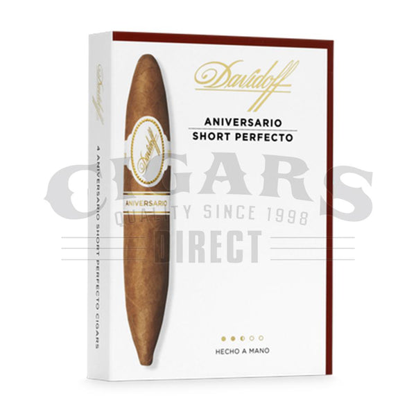 Davidoff Aniversario Series Short Perfecto 4 Pack Closed