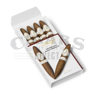 Davidoff Aniversario Series Short Perfecto 4 Pack Open