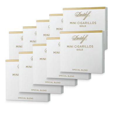 Davidoff Mini Cigarillos Gold 10 Packs of 10