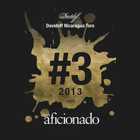 Davidoff Nicaragua Toro 2013 No.3 Cigar of The Year