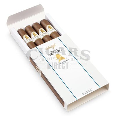 Davidoff Winston Churchill Commander Toro 4 Pack Open