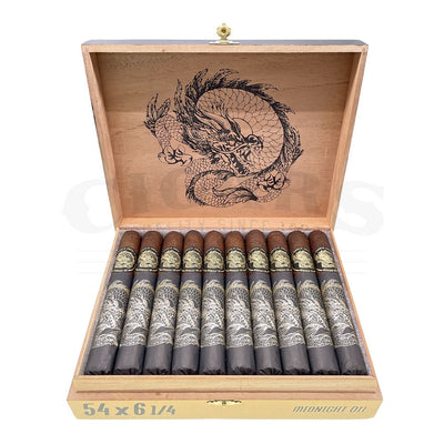 Deadwood Tobacco Co Chasing the Dragon Midnight Oil Toro Open Box