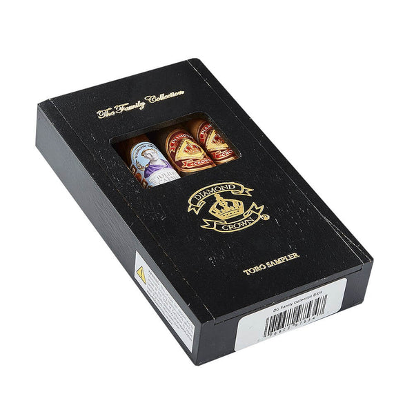 Diamond Crown Family Collection Toro Sampler Box of 4 Closed Box