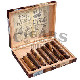 Diesel Sideshow Sampler Box Open