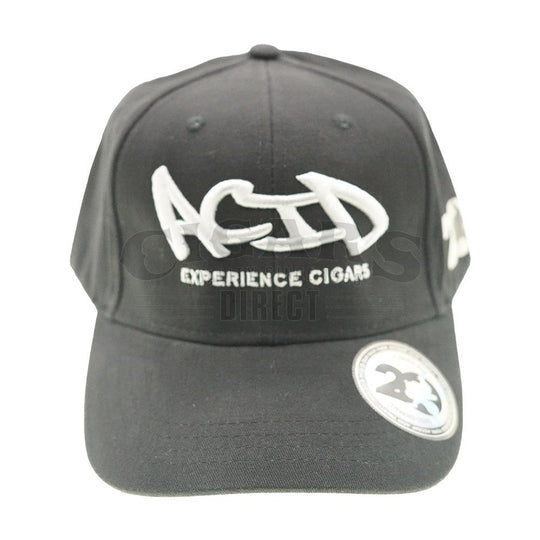 Drew Estate Acid Black with Silver Logo Hat