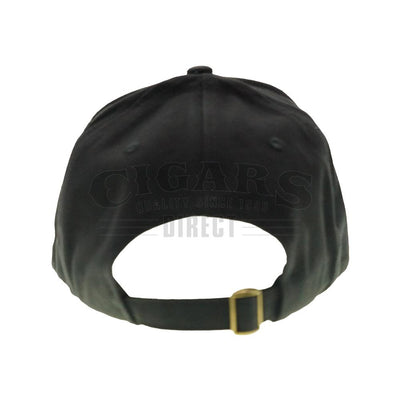 Drew Estate Acid Black With Silver Logo Hat Rear View