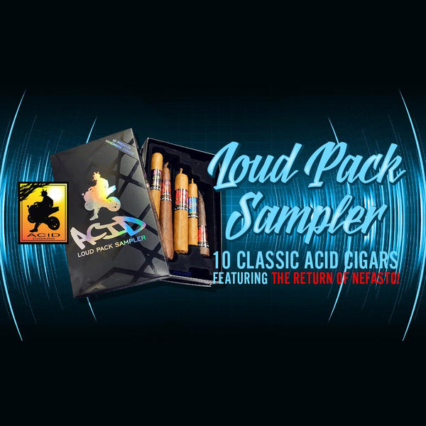 Drew Estate Acid Loud Pack Sampler Open
