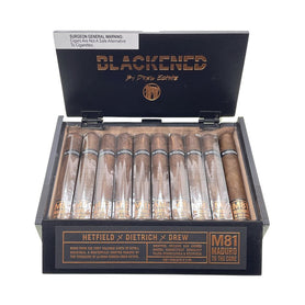 Drew Estate Blackened M81 Robusto Open Box