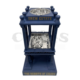 Drew Estate 25th Anniversary Blue Bridge Mega Standing Ashtray Side View