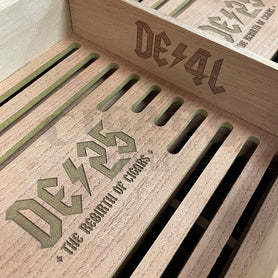 Drew Estate DE25 Limited Edition Humidor Tray Detail