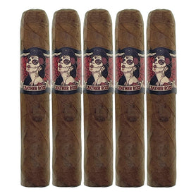 Drew Estate Deadwood Tobacco Co Leather Rose Petite Corona 5 Pack