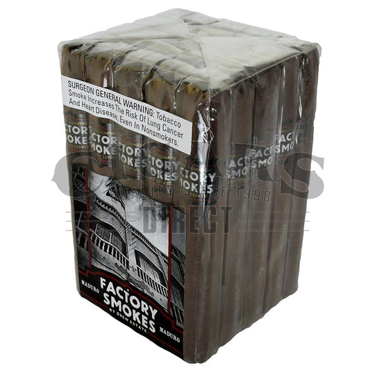 Factory Smokes Maduro Toro