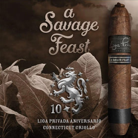Drew Estate Liga Privada 10 Year Aniversario Savage Feast Ad