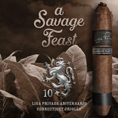 Drew Estate Liga Privada 10 Year Aniversario Savage Feast Ad