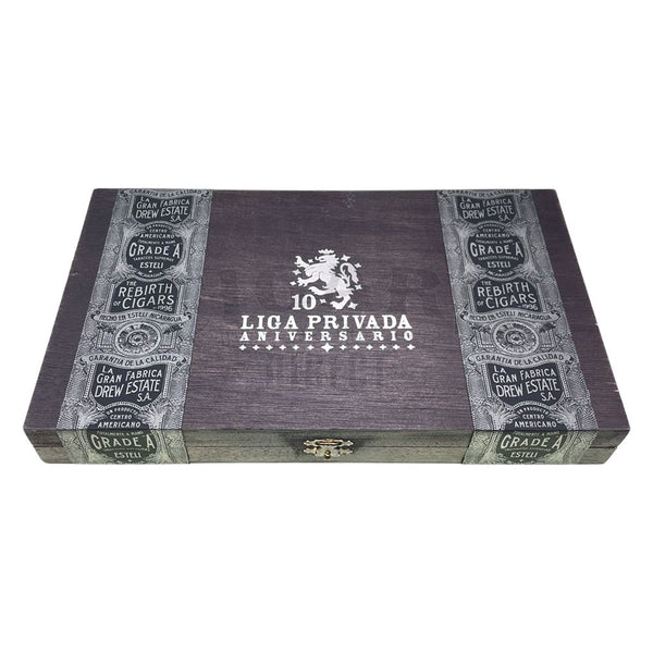 Drew Estate Liga Privada Aniversario 10 Robusto Closed Box