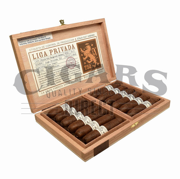 Drew Estate Liga Privada T52 Flying Pig Box Open