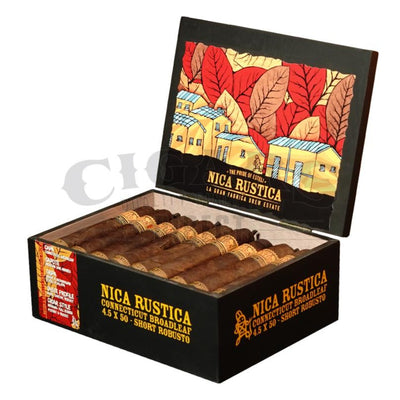 Drew Estate Nica Rustica Short Robusto Open Box