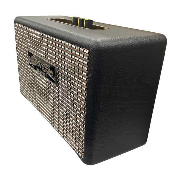 Drew Estate Rebirth Of Cigars Retro Bluetooth Speaker Angled View