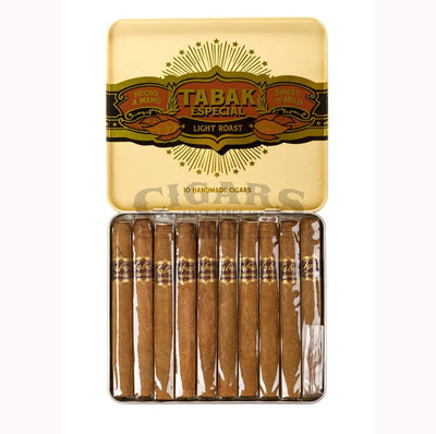 Drew Estate Small Cigar Tins Tabak Especial Cafecita Dulce Tin Open