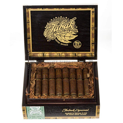 Drew Estate Tabak Especial Negra Robusto Box Open