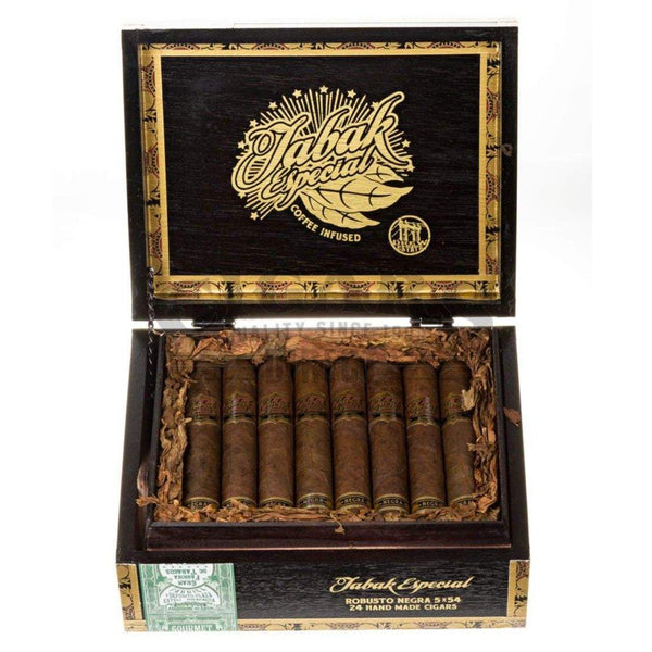 Drew Estate Tabak Especial Negra Robusto Box Open