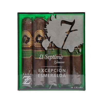 El Septimo Diamond Excepcion Esmeralda Box of 10