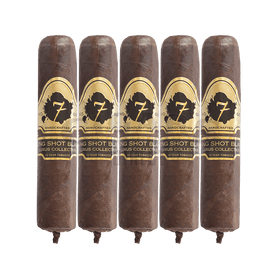 El Septimo Luxus Long Shot Black 5 Pack