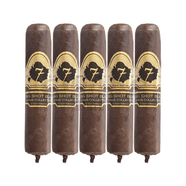El Septimo Luxus Long Shot Black 5 Pack