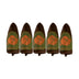 El Septimo Luxus Small Impact Green 5 Pack