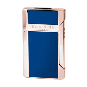 Elie Bleu J-12 Plano Blue Lacquer Lighter