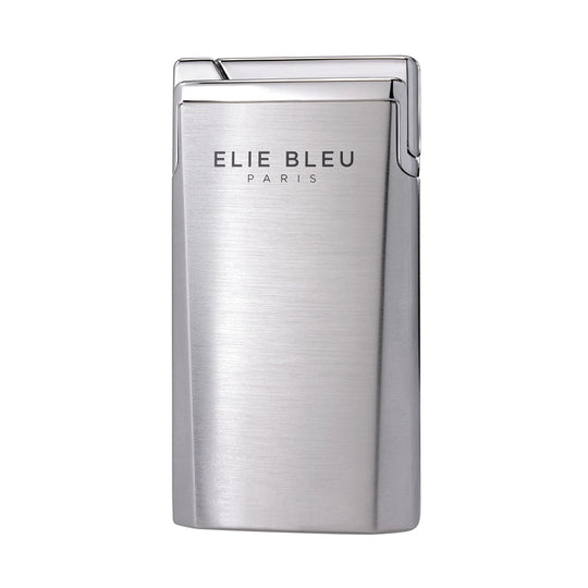 Elie Bleu J-15 Jet Flame Brushed Chrome Lighter