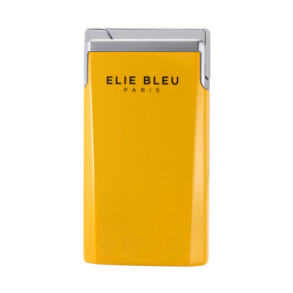 Elie Bleu J-15 Jet Flame Yellow Lacquer Lighter