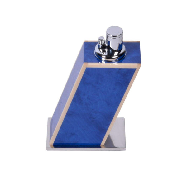 Elie Bleu Blue Madrona Table Lighter