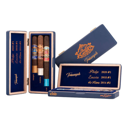 E.P. Carrillo Cigars of the Year Triumph Sampler Open and Closed