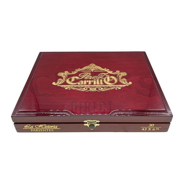 E.P. Carrillo La Historia Parientes Lonsdale Closed Box